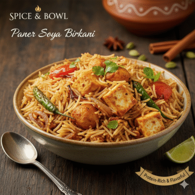 Paneer Soya Biryani