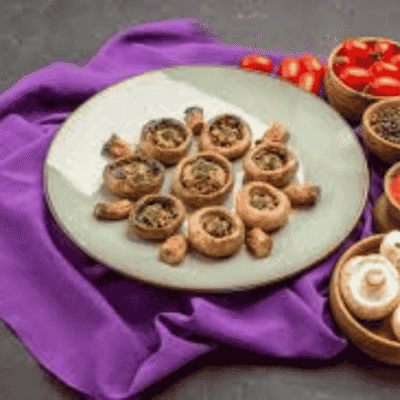 Tandoori Stuff Mushrooms