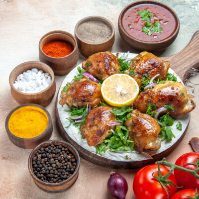 Bhatti Murgh on the bone