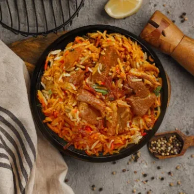 Tawa Lamb Biryani