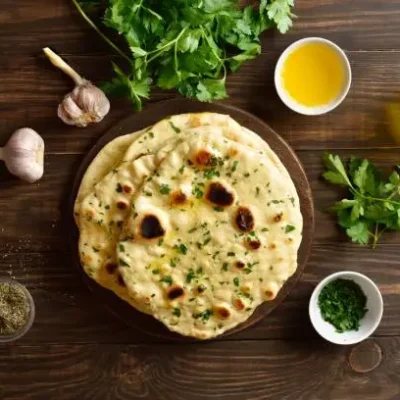 Garlic Coriander Naan