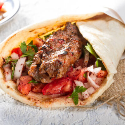 Lamb Kebab Wrap